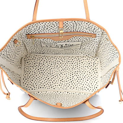 Louis Vuitton Monogram Kusama Waves Neverfull MM White 4 of 4