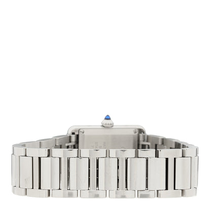 Cartier Stainless Steel 22mm Tank Must Quartz Watch 3 of 5
