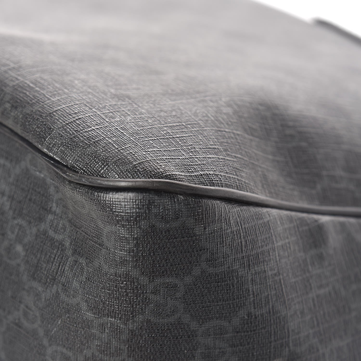 Gucci GG Supreme Monogram Duffle Bag Black 12 of 17