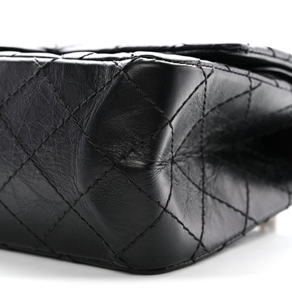 Chanel Aged Calfskin Quilted 2.55 Reissue 225 Flap Black Black 10 of 10