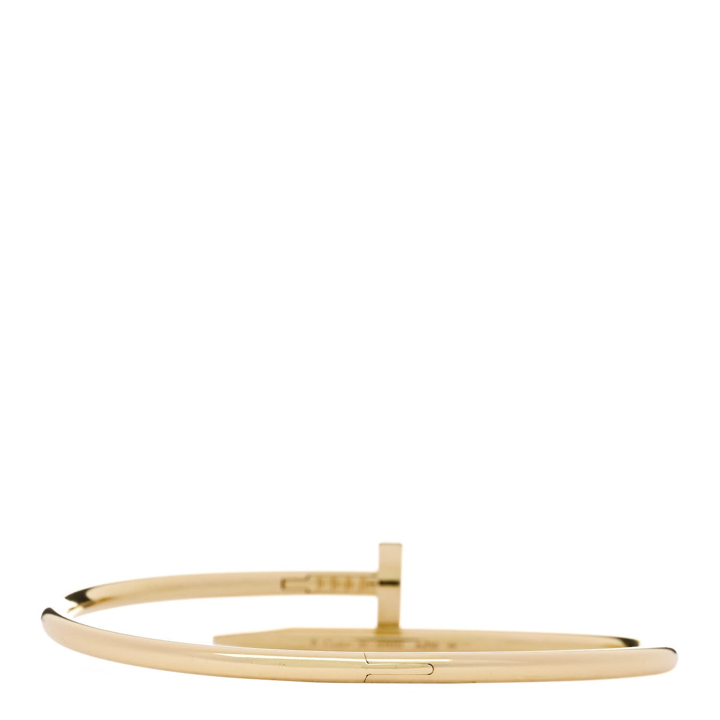 18K Yellow Gold Juste Un Clou Bracelet 20
