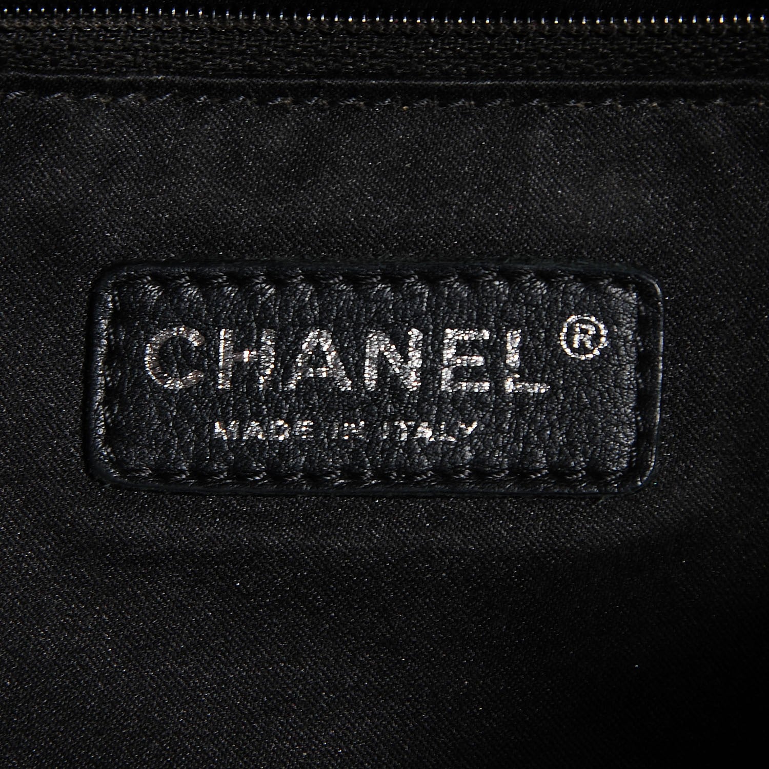Chanel Caviar Quilted Grand Shopping Tote GST Black 6 of 7