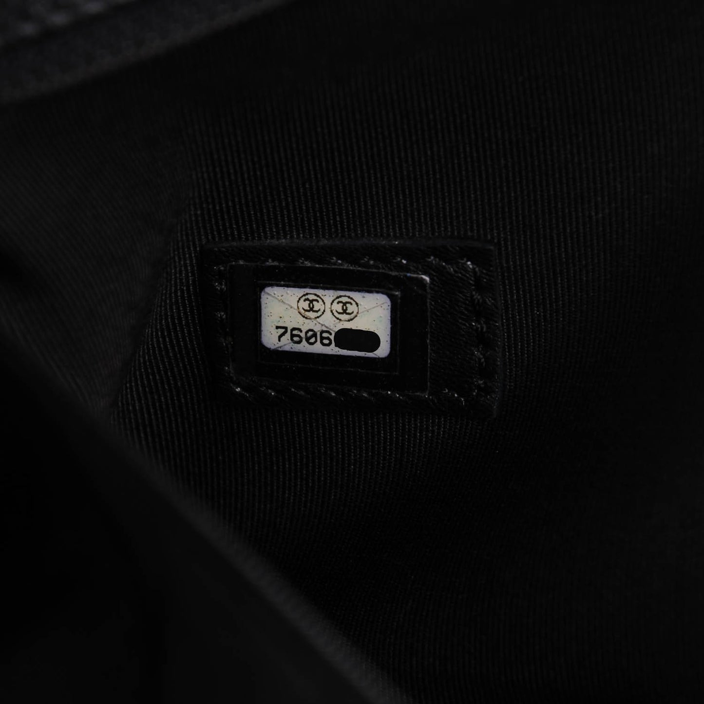 Calfskin Cerf Executive Shopper Tote Black