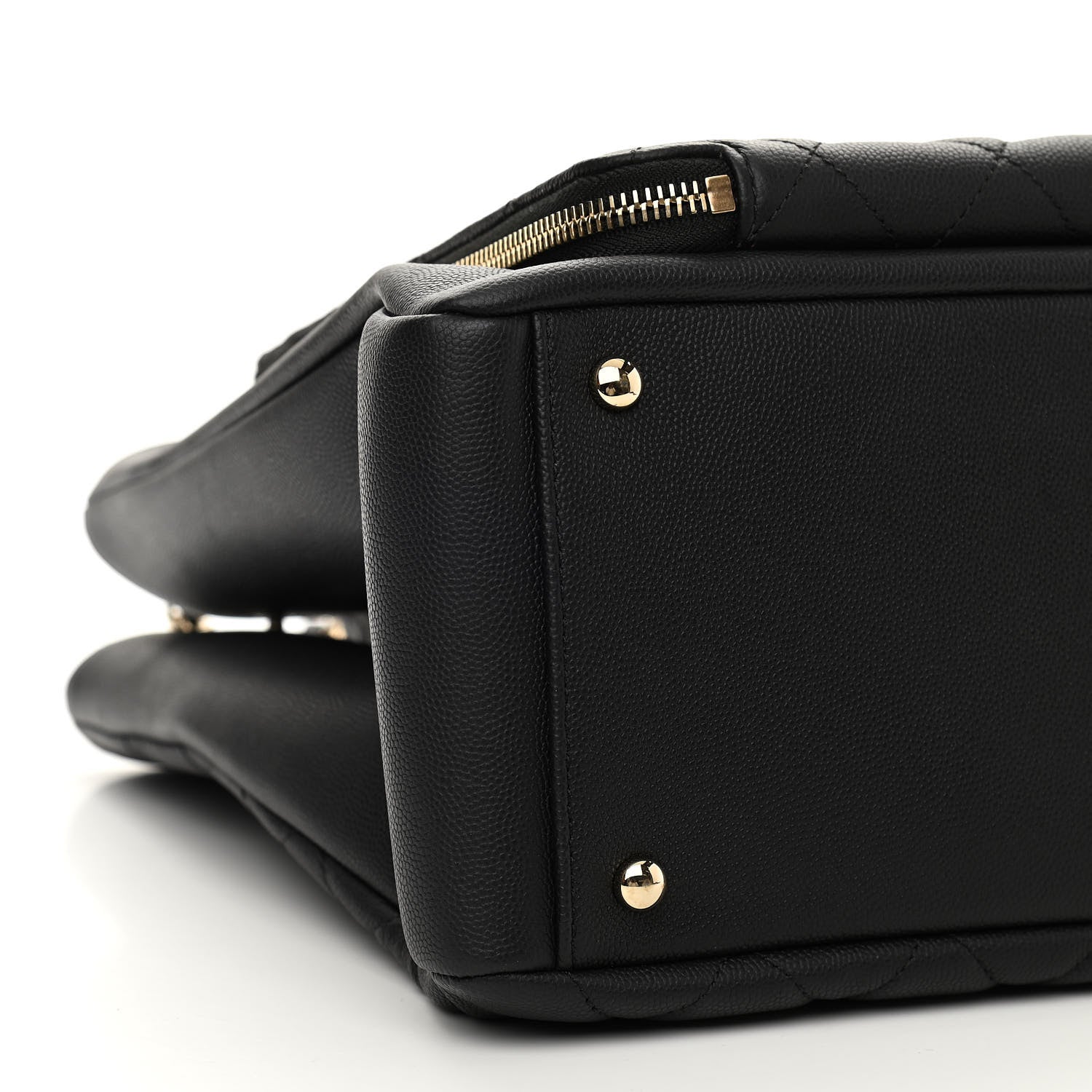 Chanel Caviar Quilted Large Business Affinity Shopping Bag Black 9 of 10