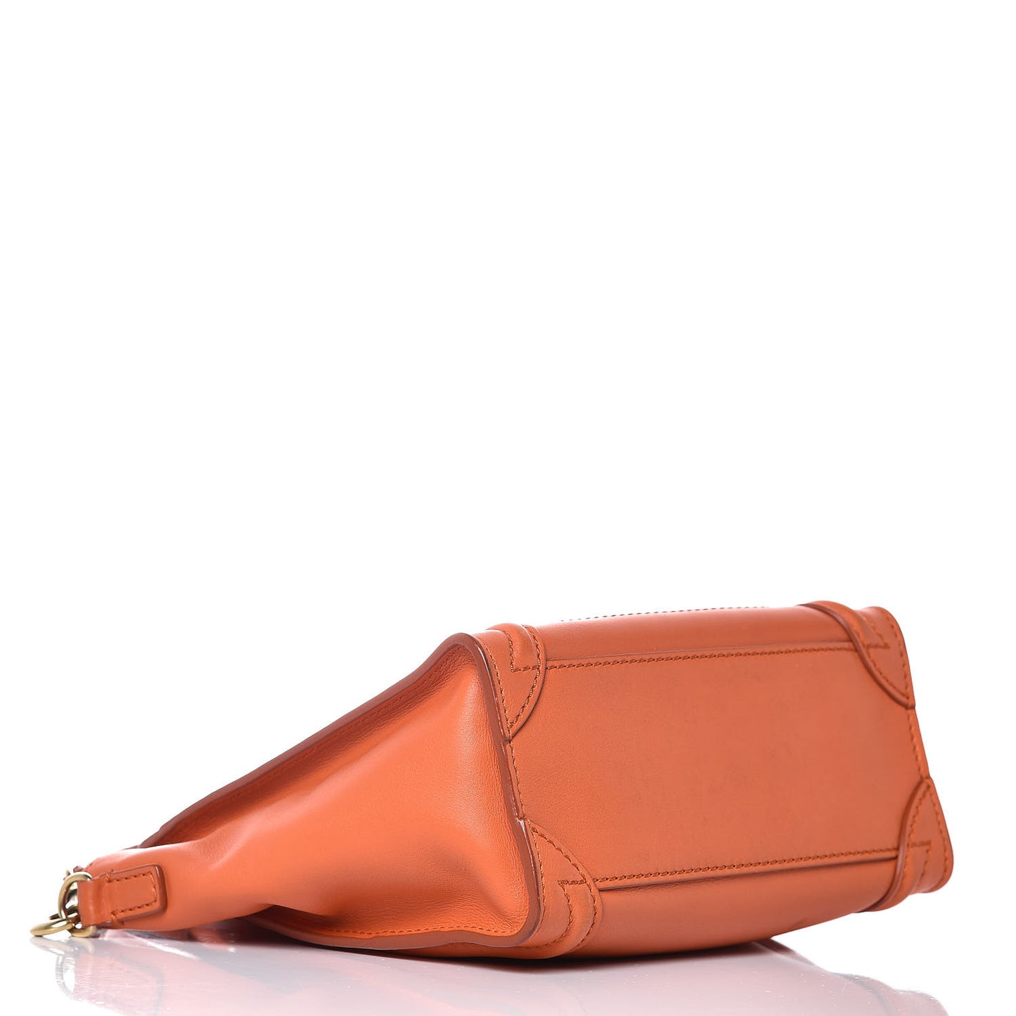Smooth Calfskin Nano Luggage Orange