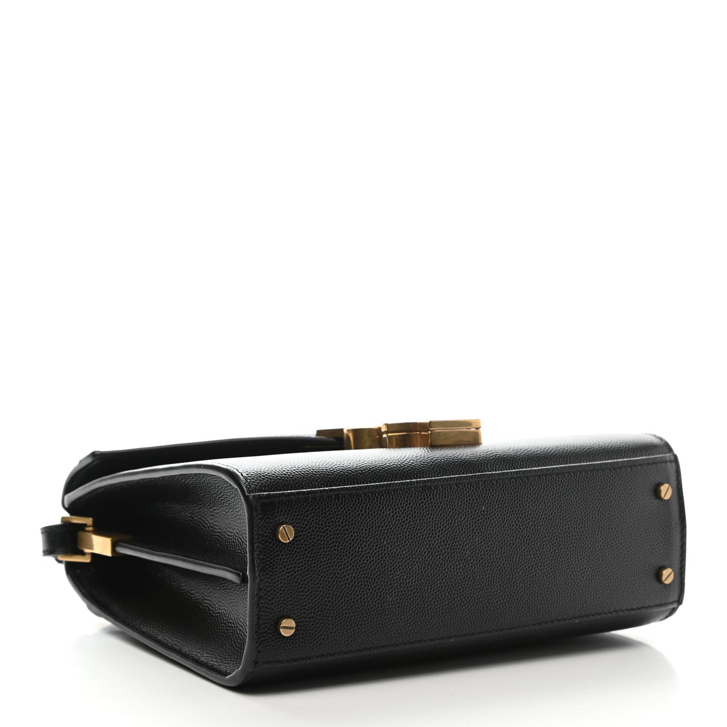 Grain de Poudre Mini Classic Monogram Cassandra Top Handle Black