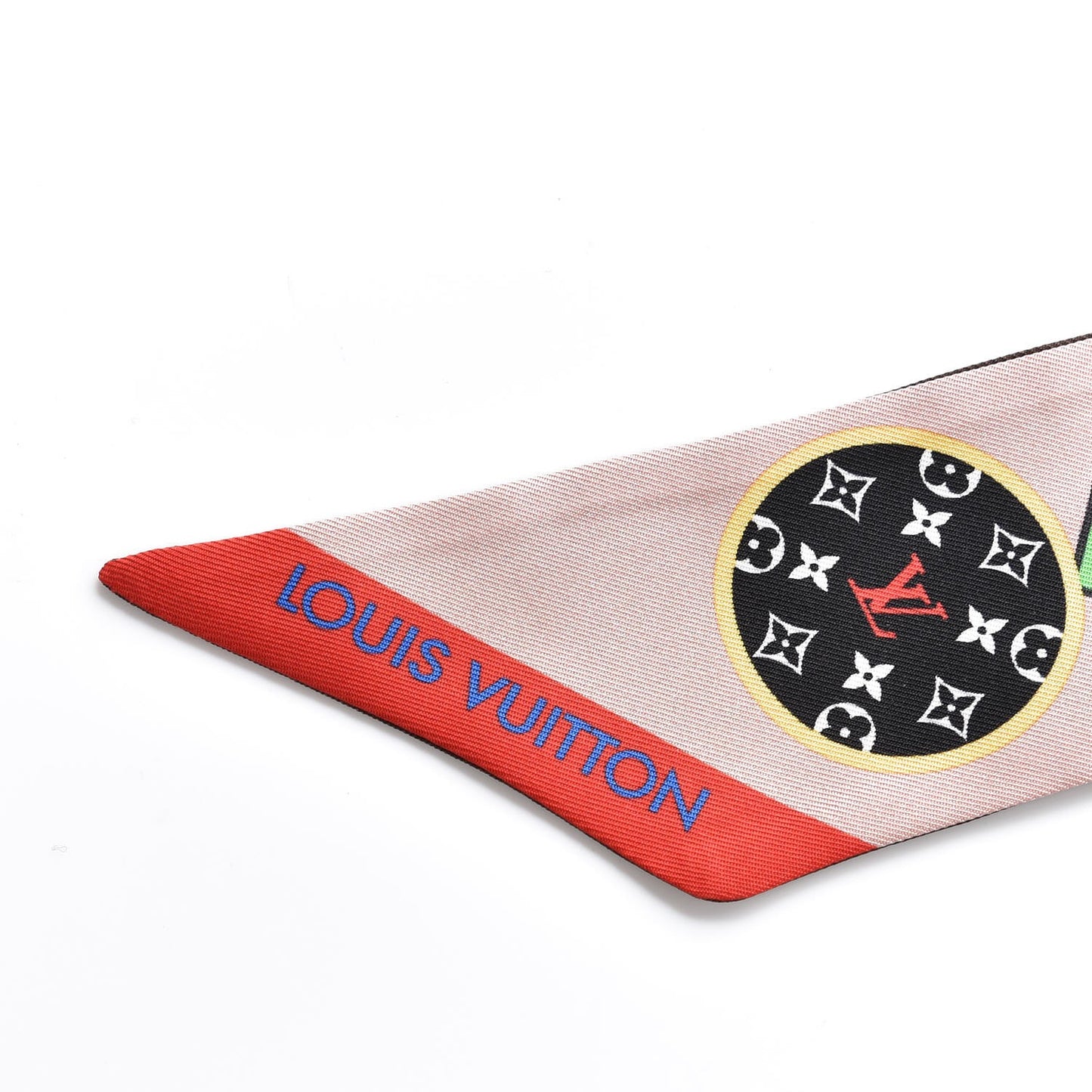 Silk Monogram World Tour Stickers BB Bandeau Nude