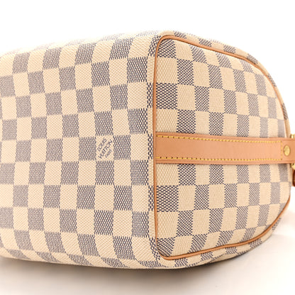 Louis Vuitton Damier Azur Speedy Bandouliere 25 10 of 10