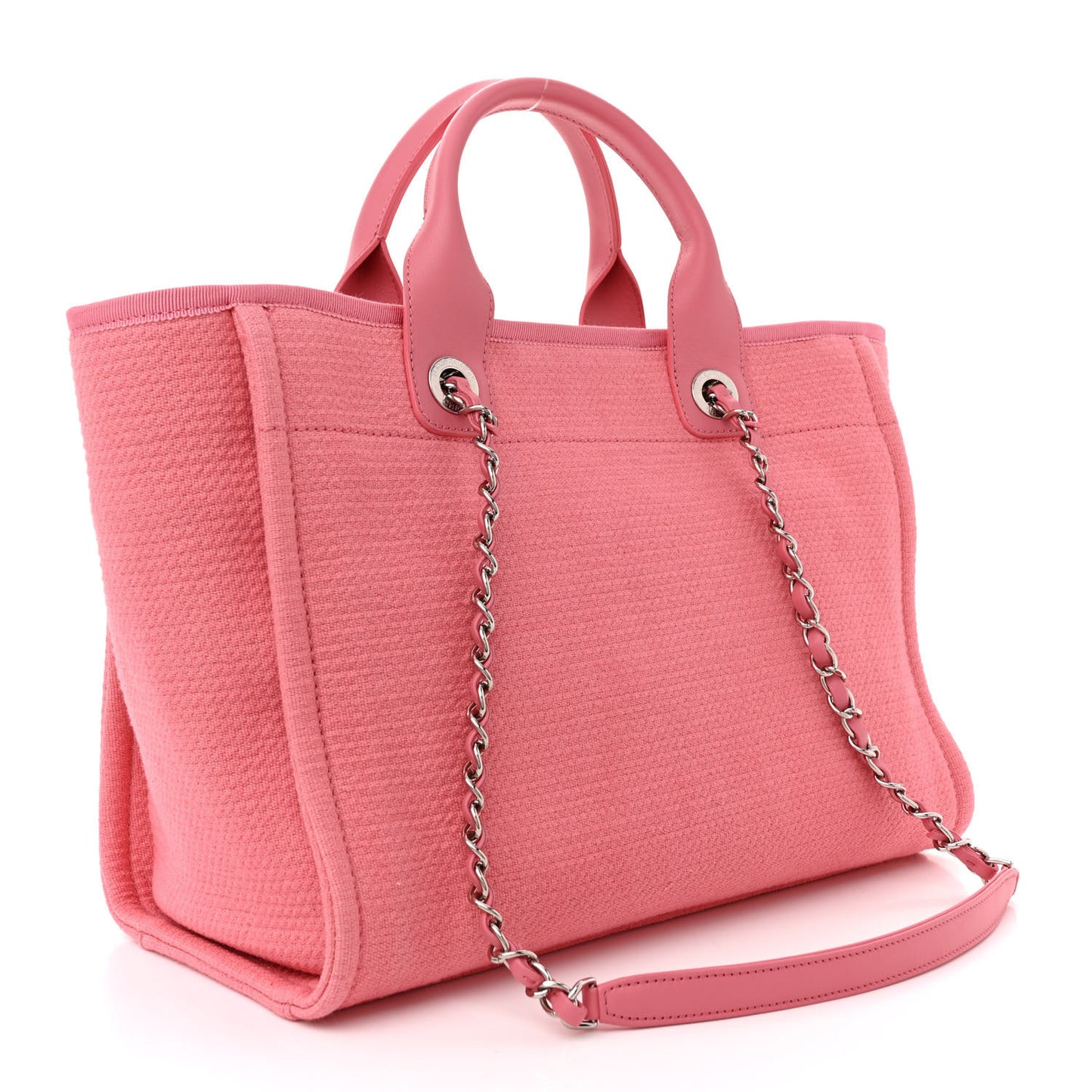 Mixed Fibers Small Deauville Tote Pink