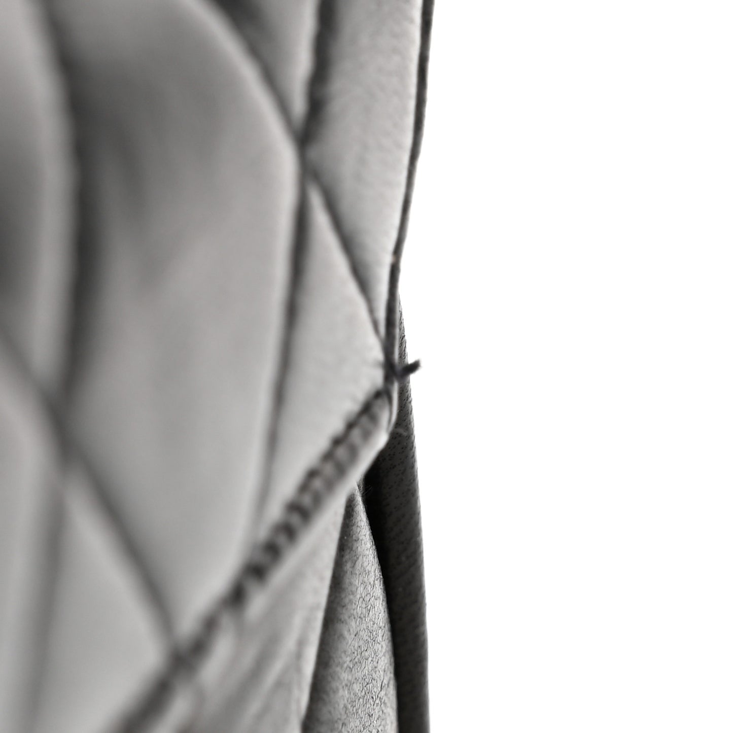 Lambskin Quilted Flap Shoulder Bag Black