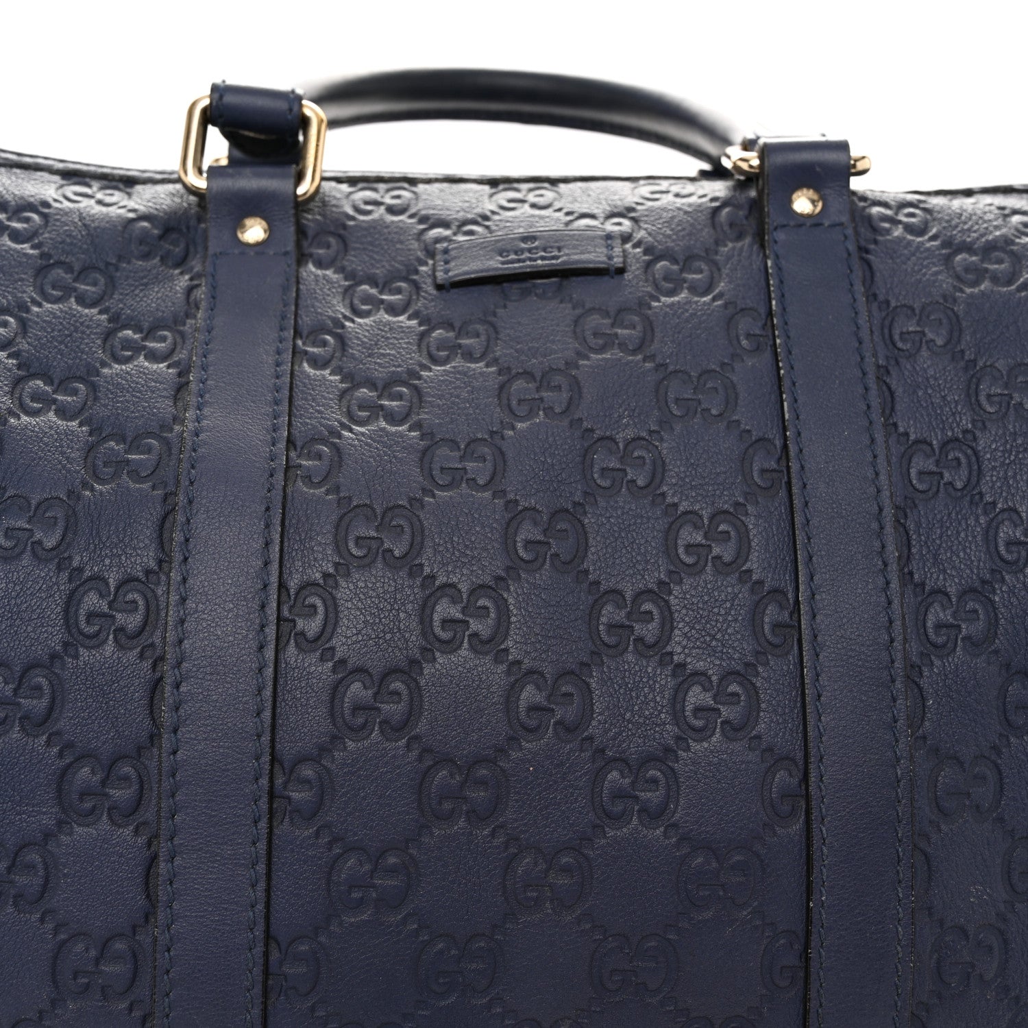 Gucci Guccissima Medium Joy Boston Blue 8 of 12