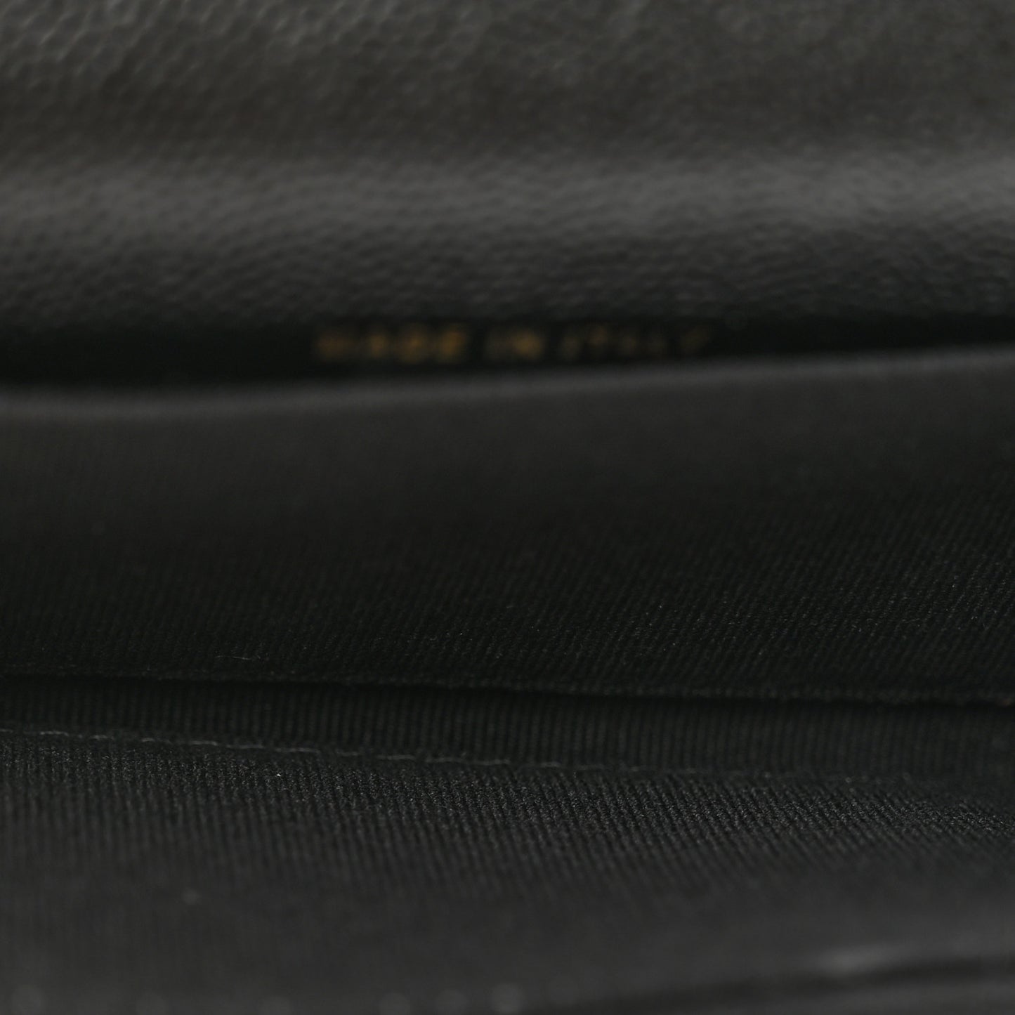 Caviar Quilted Crystal CC Flap Card Holder Black