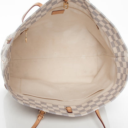 Louis Vuitton Damier Azur Cabas Adventure MM 5 of 10