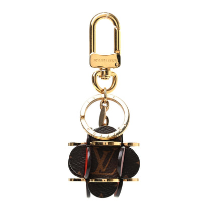 Louis Vuitton Monogram Flowering Bag Charm Key Ring 2 of 5