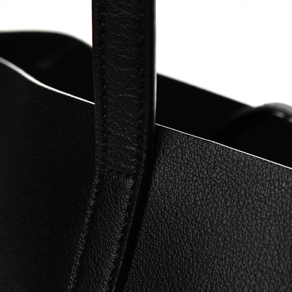 Saint Laurent Calfskin Large Shopping Tote Black 7 of 8