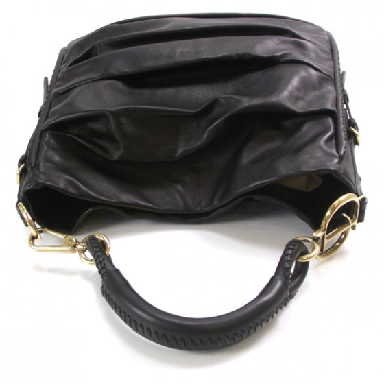 Lambskin Libertine Medium Hobo Black