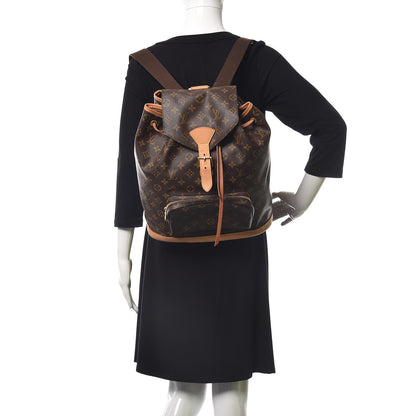 Louis Vuitton Monogram Montsouris GM Backpack 2 of 12