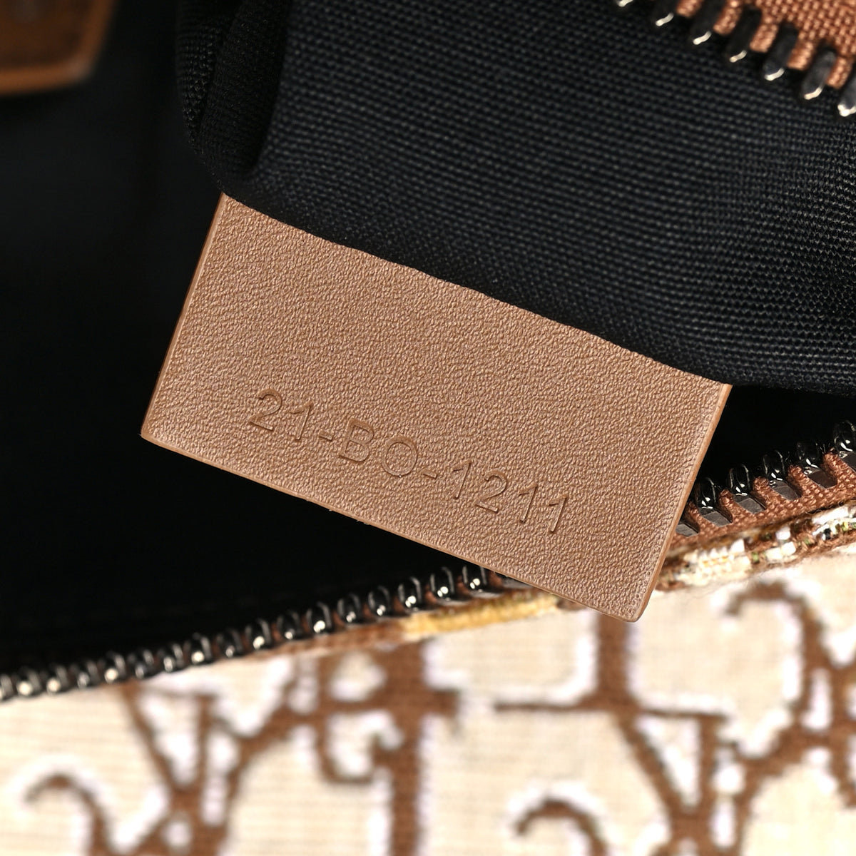 Christian Dior X CACTUS JACK Oblique Saddle Bag Coffee 7 of 10