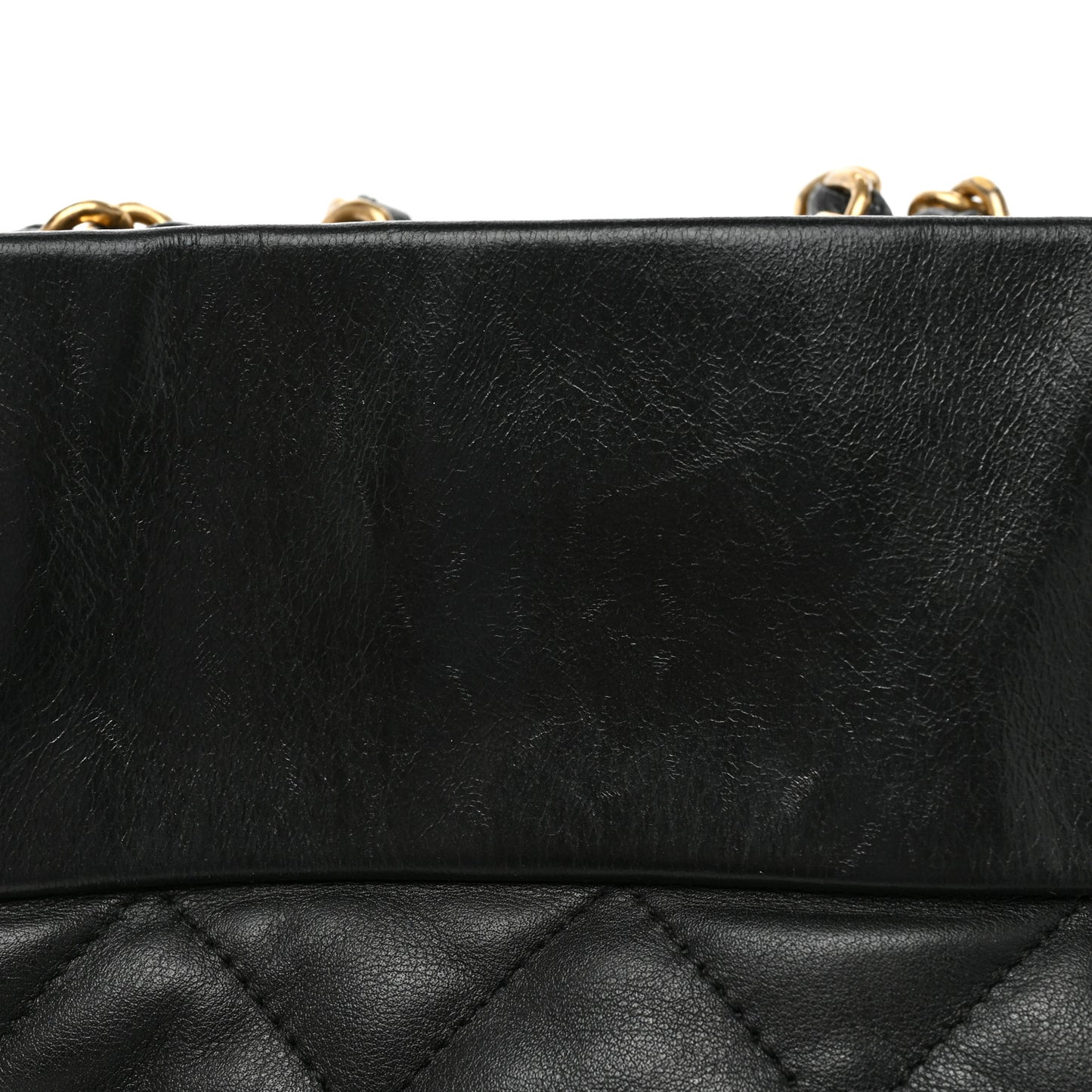 Calfskin Quilted Large Soft Elegance Tote Black