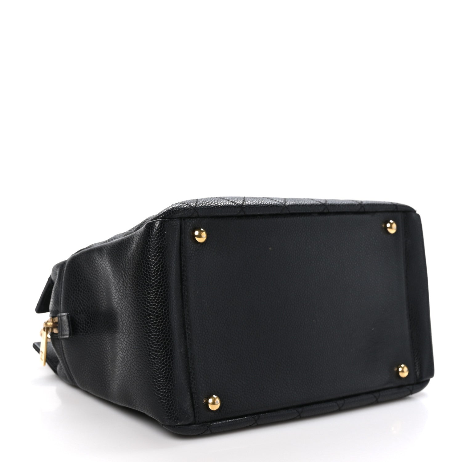 Chanel Caviar Quilted Petit Timeless Tote PTT Black 4 of 13