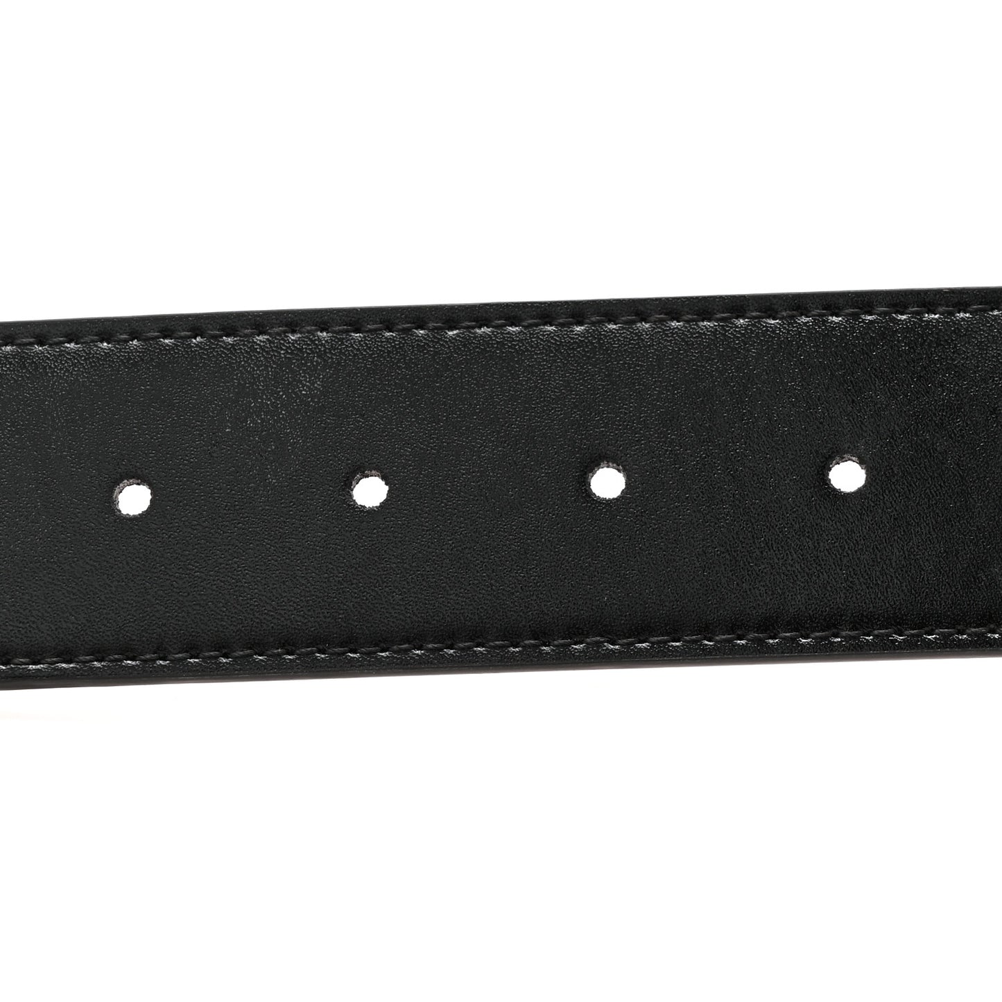Vitello Liberty F is Fendi Bi-Color Reversible Belt Black Peonia