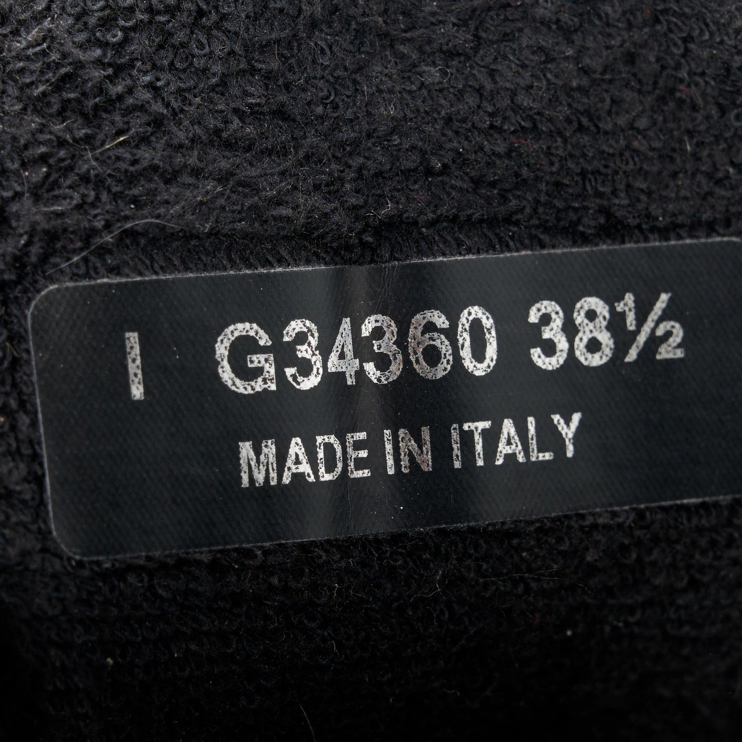 Nylon Calfskin Suede CC Sneakers 38.5 Black