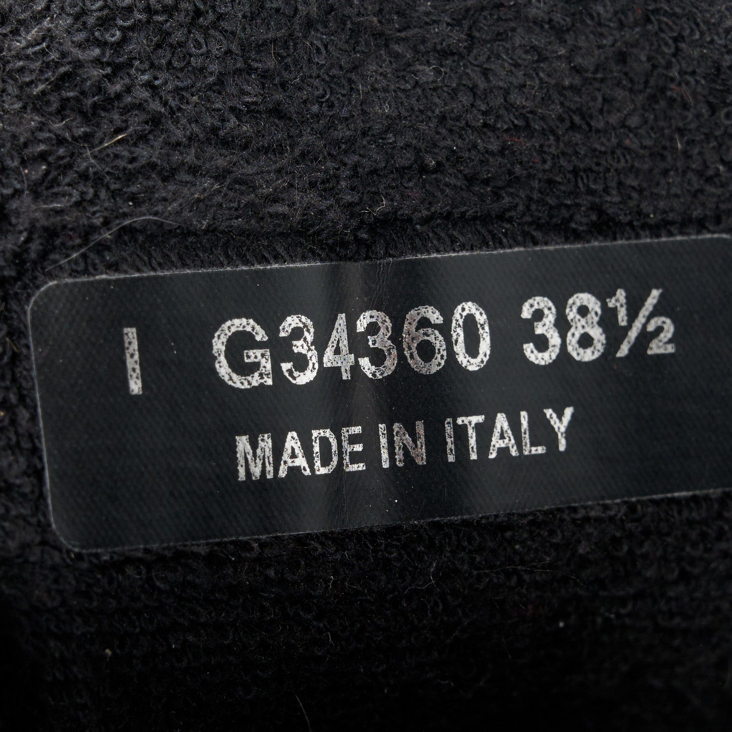 Chanel Nylon Calfskin Suede CC Sneakers 38.5 Black 9 of 9