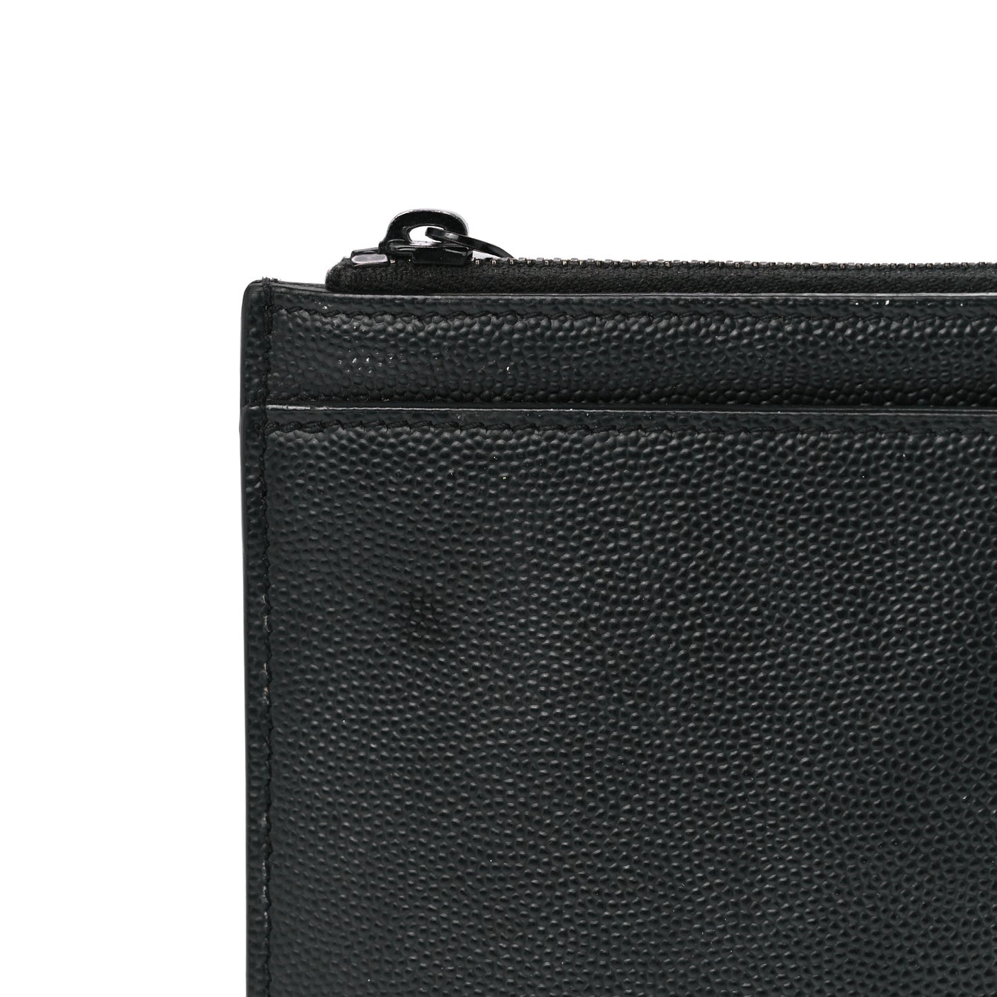 Grain De Poudre Monogram Bill Pouch Black