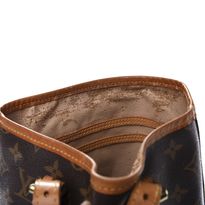 Louis Vuitton Monogram Petit Bucket 23 8 of 13