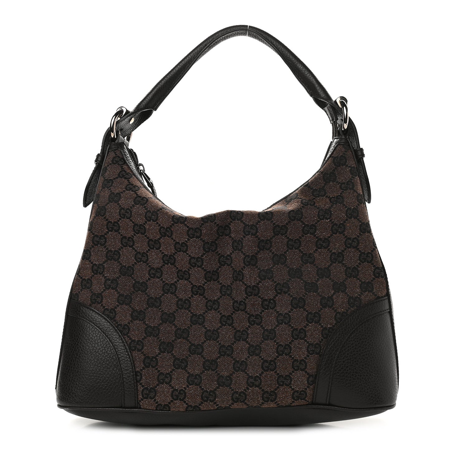 Monogram Hobo Dark Brown