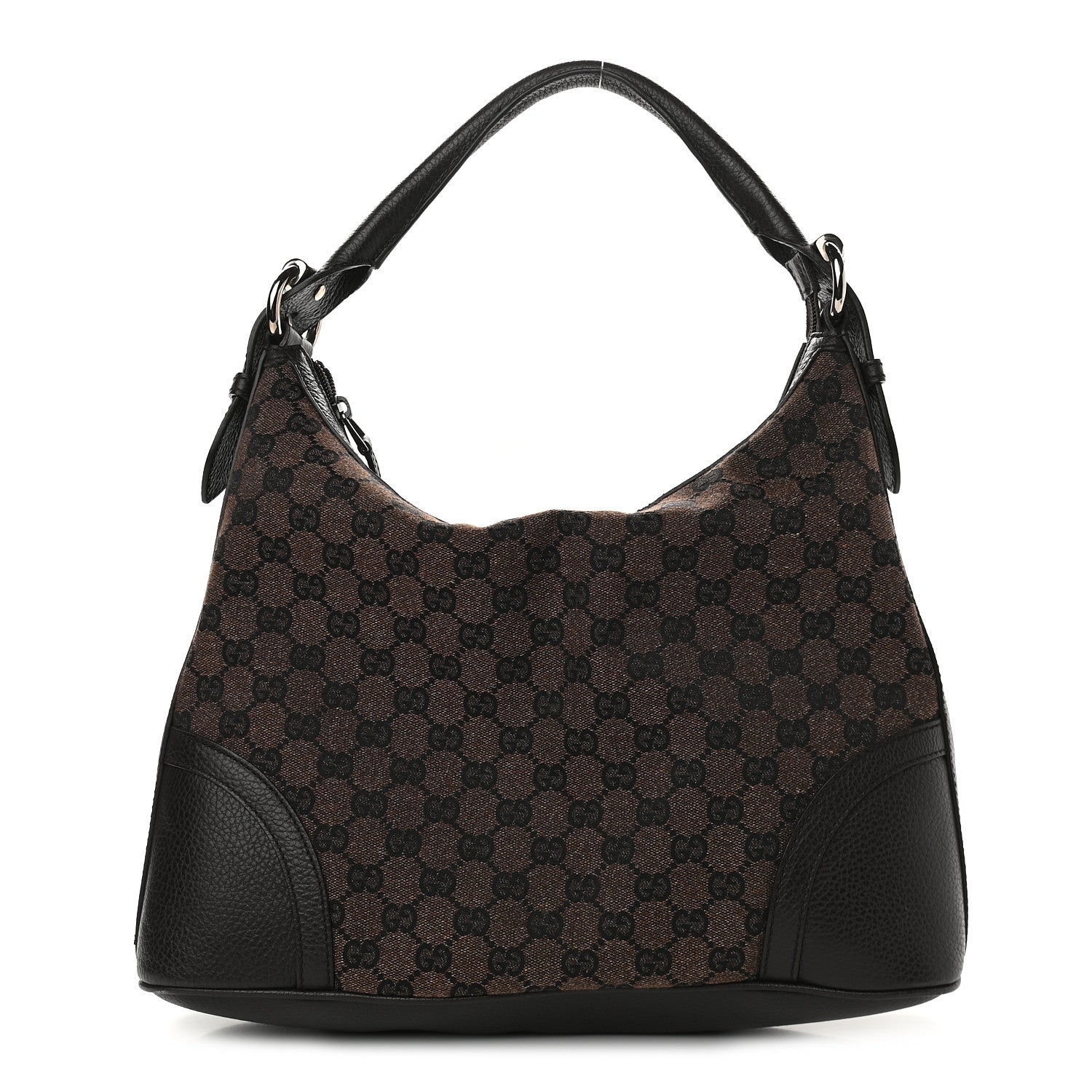 Gucci Monogram Hobo Dark Brown 1 of 9