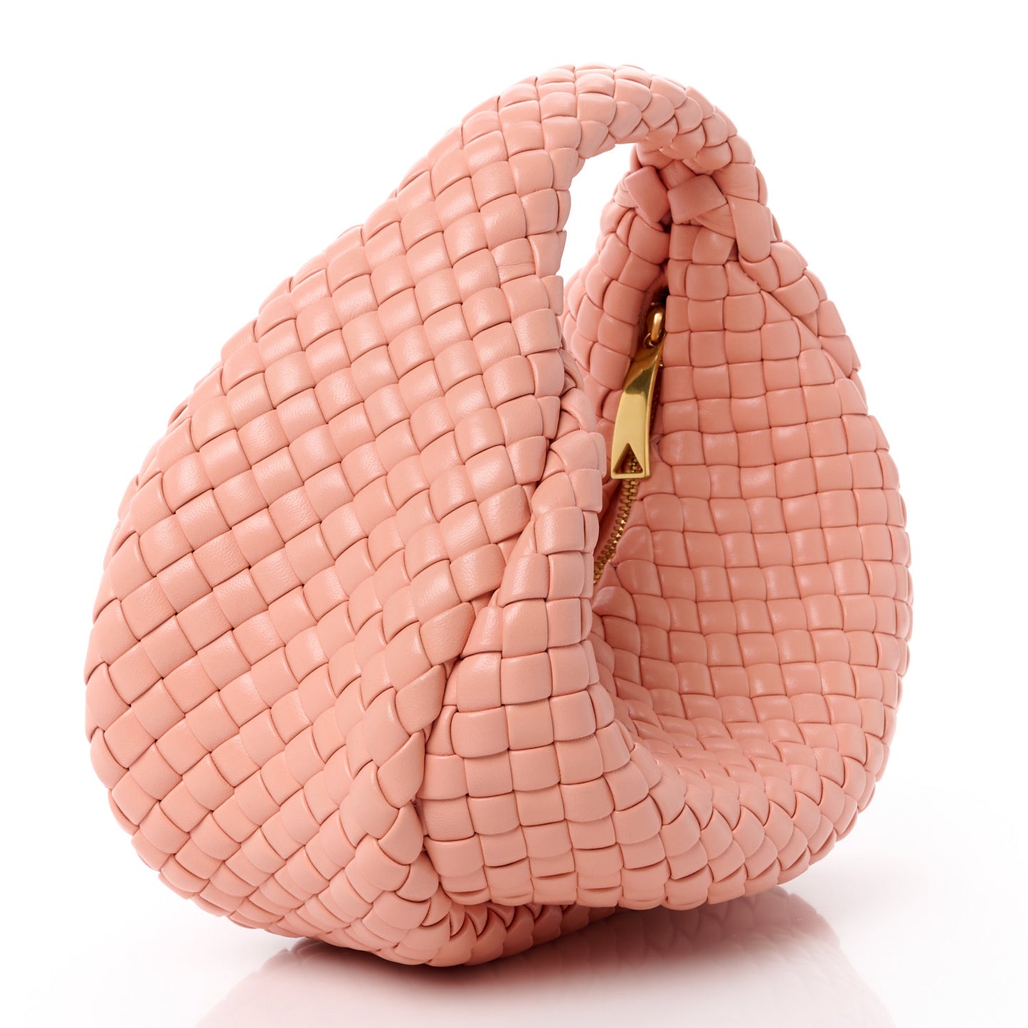 Lambskin Padded Intrecciato Mini Jodie Peachy