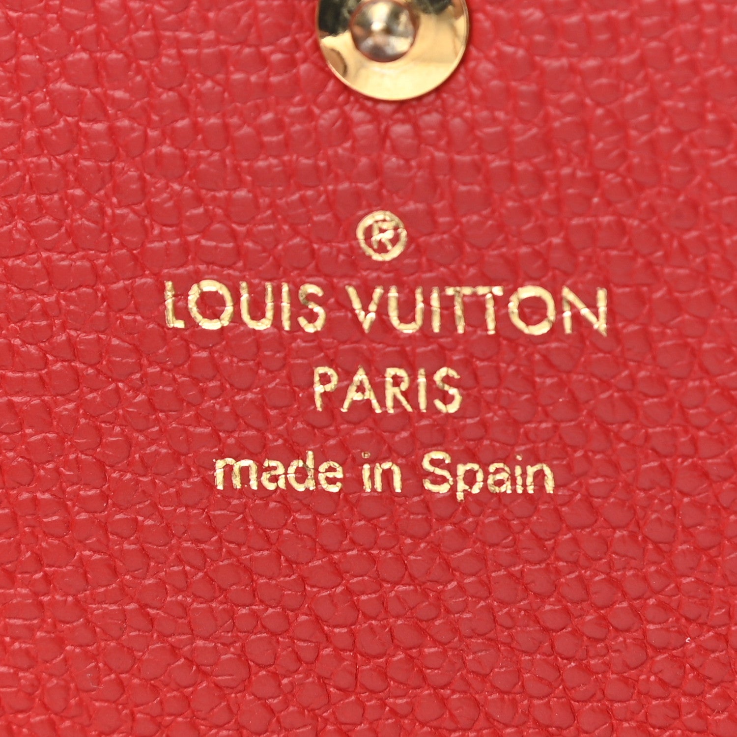 Louis Vuitton Empreinte Sarah Wallet NM Cherry 6 of 7