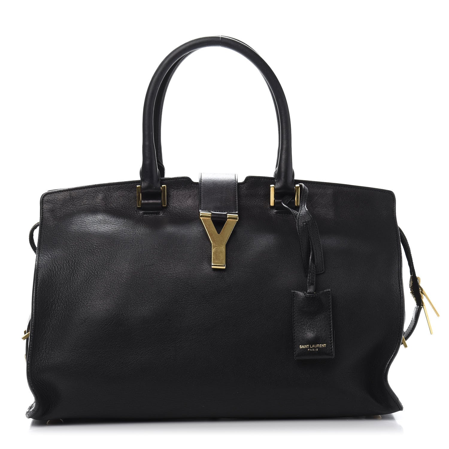 Saint Laurent Calfskin Medium Classic Y Cabas Black 1 of 12