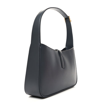 Saint Laurent Smooth Calfskin Le 5 A 7 Hobo Storm 3 of 10