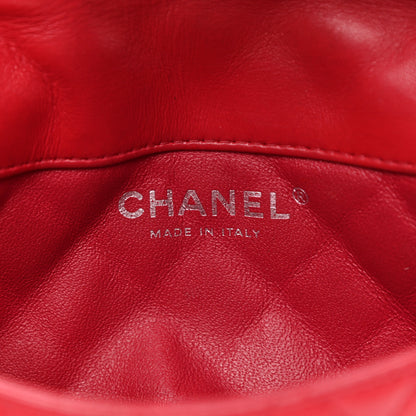 Chanel Lambskin Quilted Extra Mini Rectangular Flap Red 6 of 11
