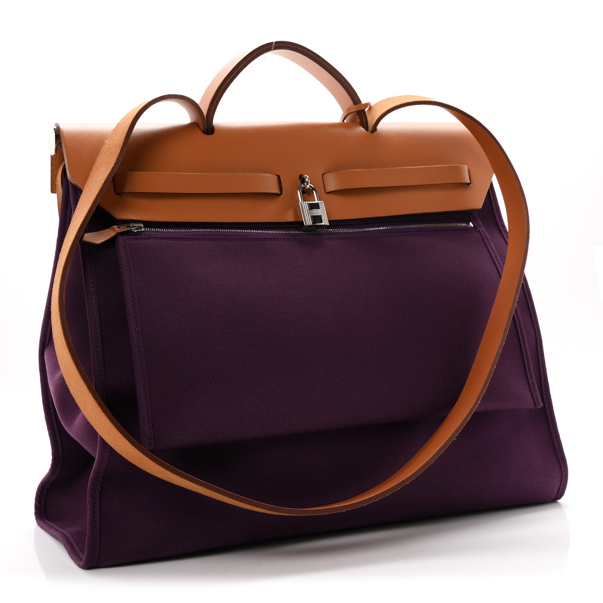 Toile Vache Hunter Herbag Zip 39 MM Cassis Fauve