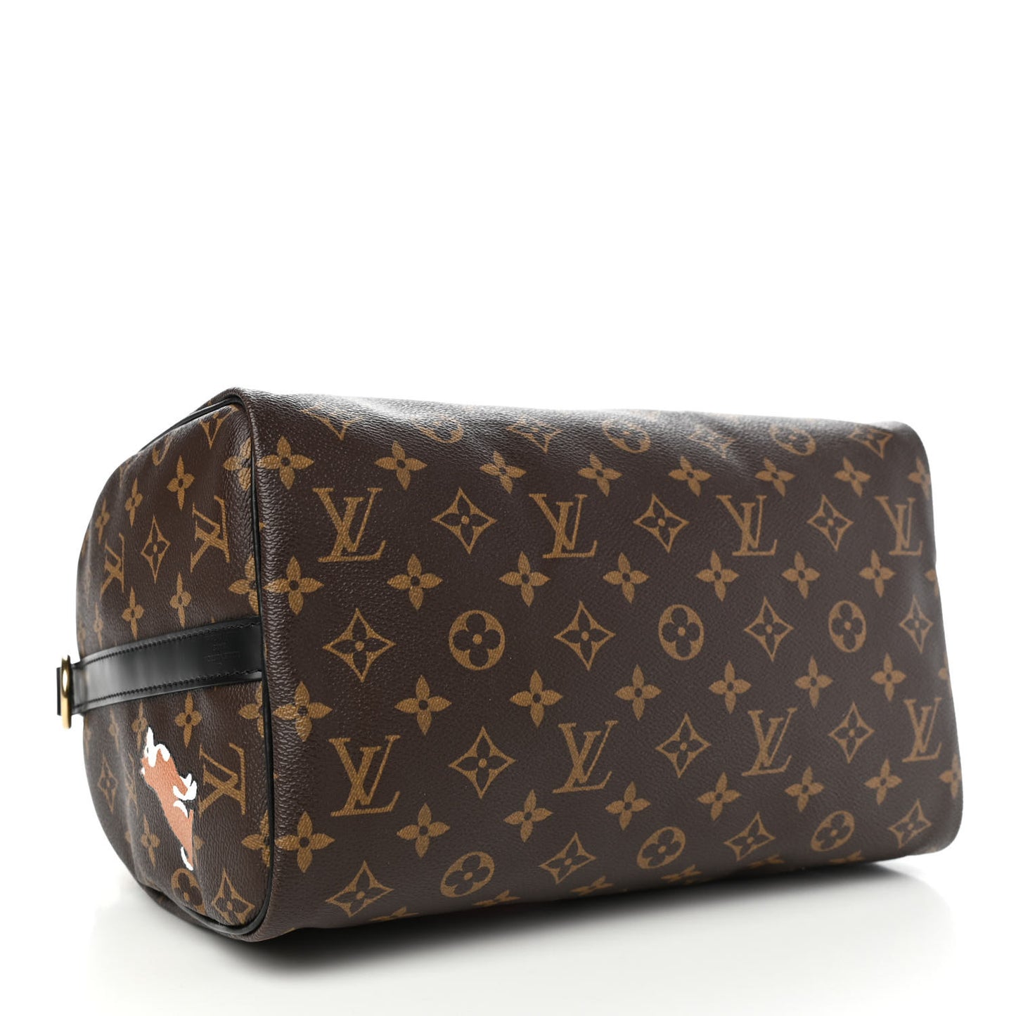 Monogram My World Tour Speedy Bandouliere 30 Black