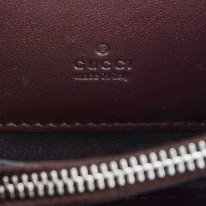 Gucci Crocodile Zip Around Card Case Brown 6 of 7
