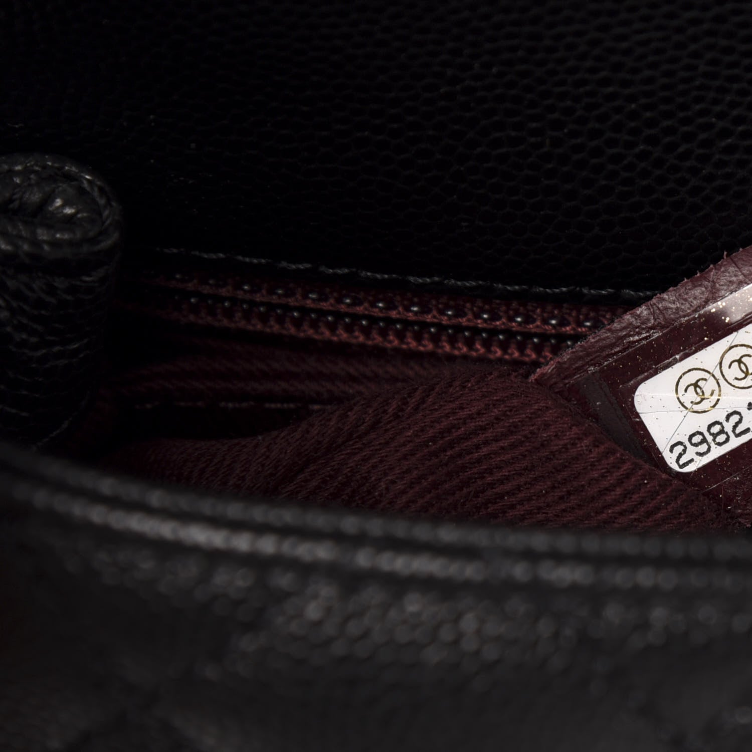 Chanel Caviar Quilted Mini Coco Handle Flap Black 7 of 11