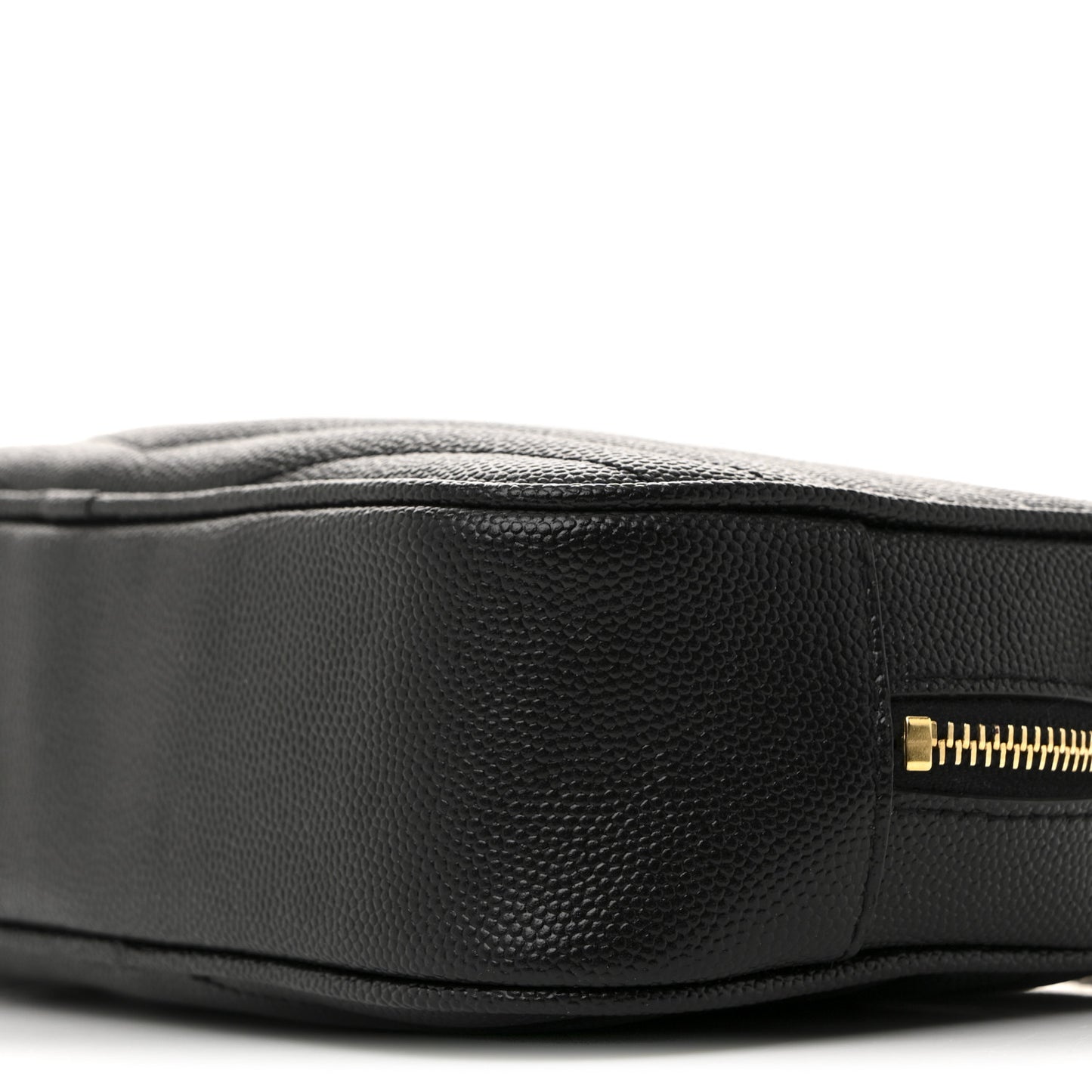 Grain De Poudre Matelasse Monogram Mini Lou Camera Bag Black