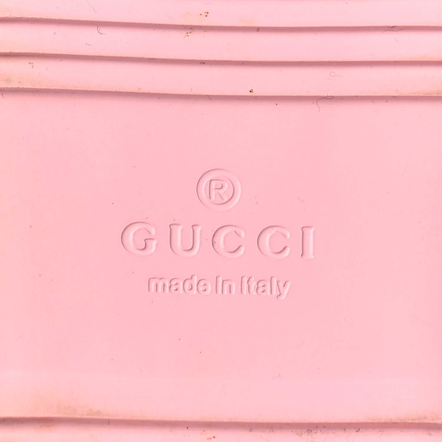 Gucci Rubber Mini Double G Womens Isla Dad Sandals 41 Wild Rose 7 of 9