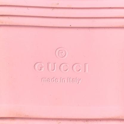 Gucci Rubber Mini Double G Womens Isla Dad Sandals 41 Wild Rose 7 of 9