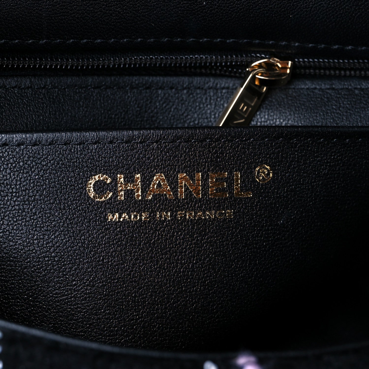 Chanel Tweed Quilted Mini Rectangular Flap Black Pink White 7 of 11