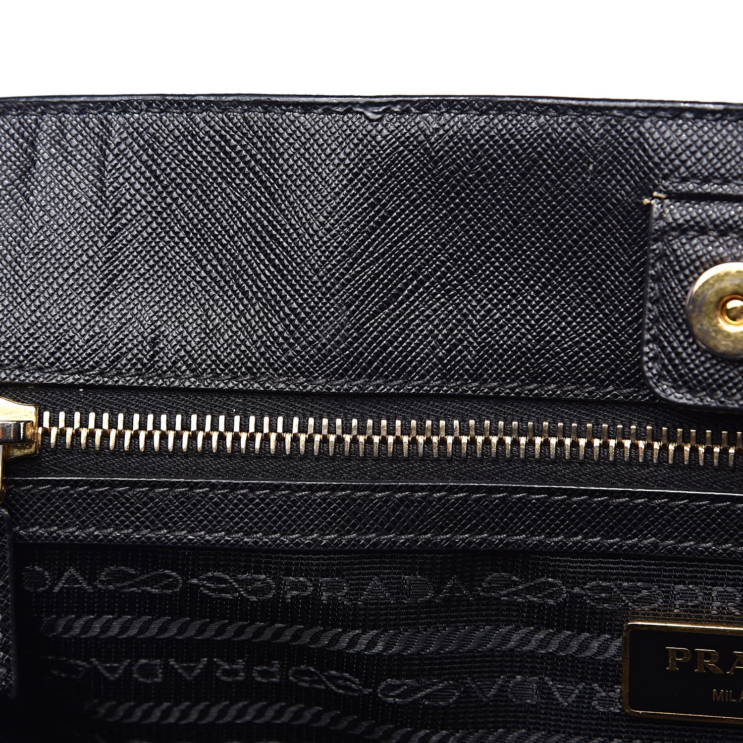 Prada Saffiano Lux Large Tote Black 15 of 15