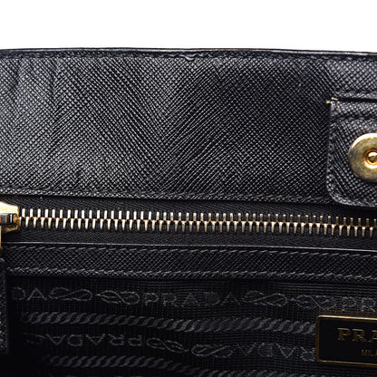 Prada Saffiano Lux Large Tote Black 15 of 15