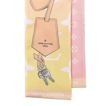 Louis Vuitton Silk Monogram Gradient By The Pool Bandeau Pink 2 of 3