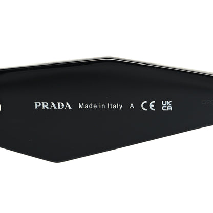 Prada Acetate Symbole Sunglasses SPR 17W Black 5 of 8