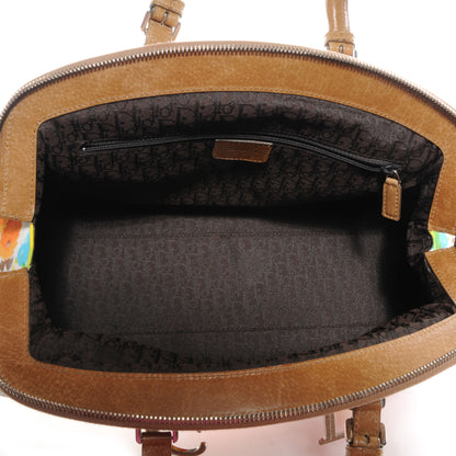 Christian Dior Floral Frame Satchel 6 of 8