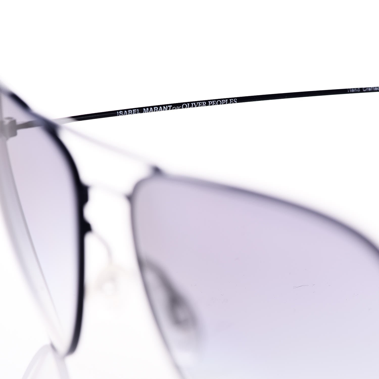 Oliver Peoples Matt Round Sunglasses Navy Blue 5 of 6